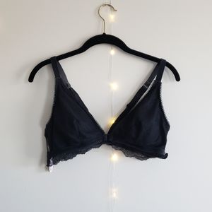 Victoria's Secret Lacy Black Bralette